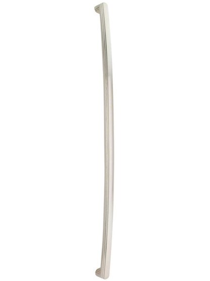 Delgado Appliance Pull - 18 inch Center-to-Center in Polished Nickel.